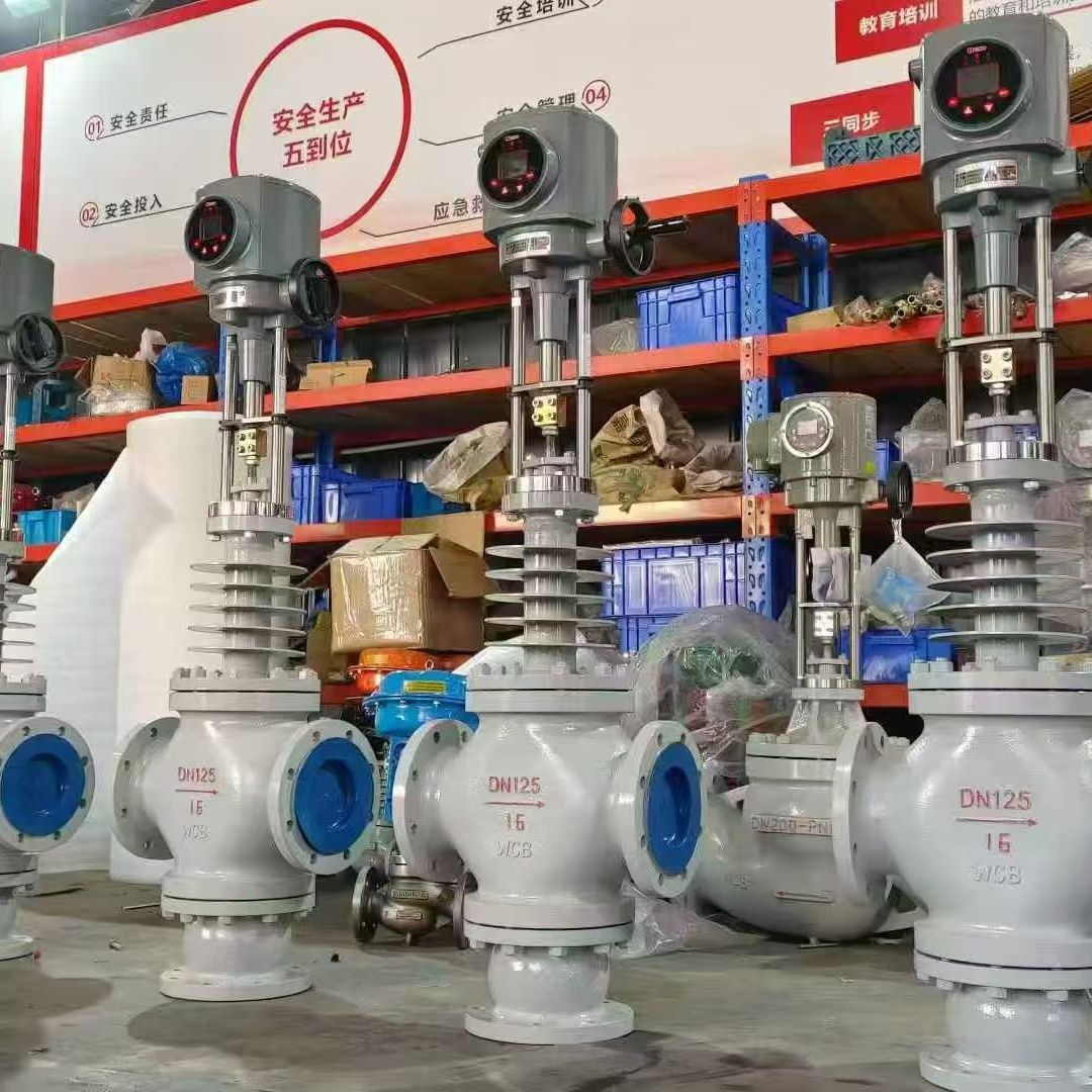 Steam Jacketed Control Valve for High Temperature